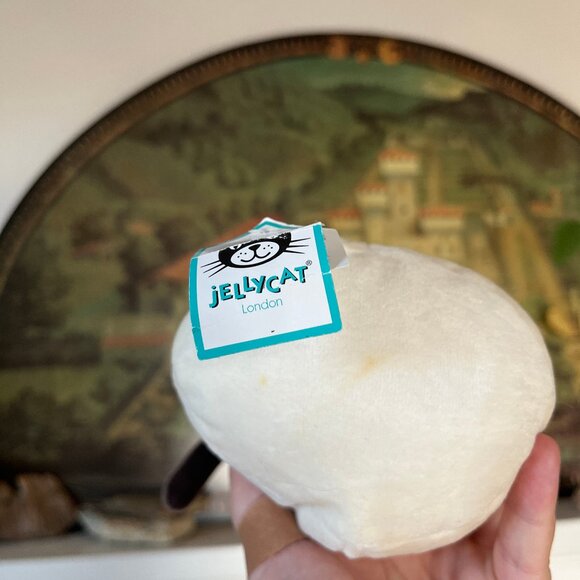 Very Rare Retired Jellycat Yule Snowman, NWT with One Flaw (NOTE description) - Picture 4 of 8